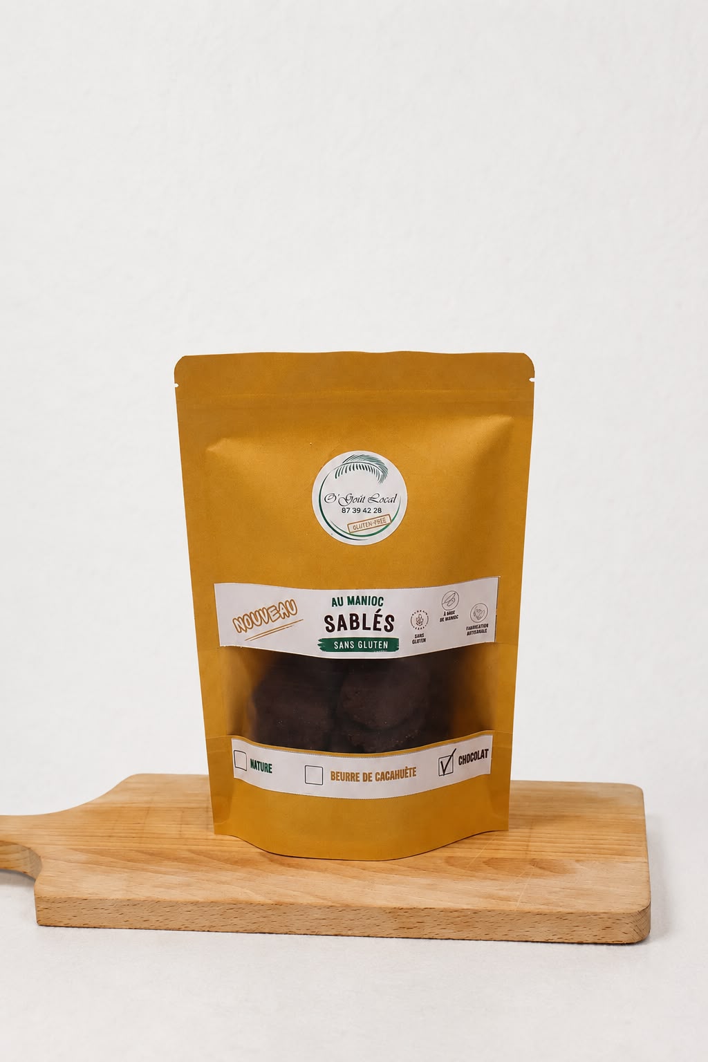 Sablé au manioc Chocolat